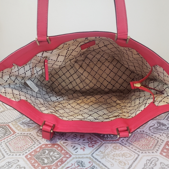 Kate Spade pink tote - Picture 3 of 7